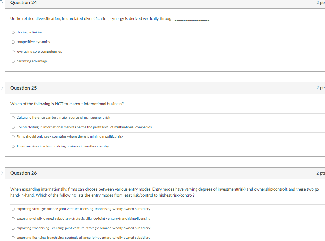 D D D Question 21 In high-tech and knowledge