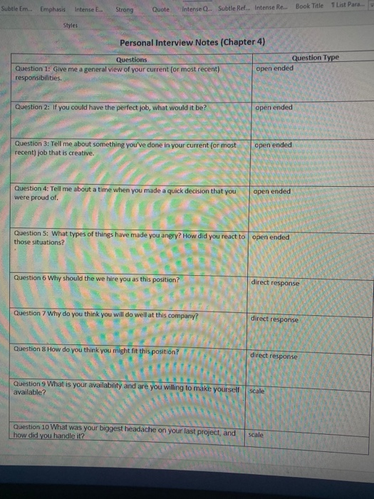 can somebody ans these question your own