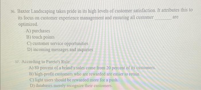 the subject is marketing 36. Baxter Landscaping