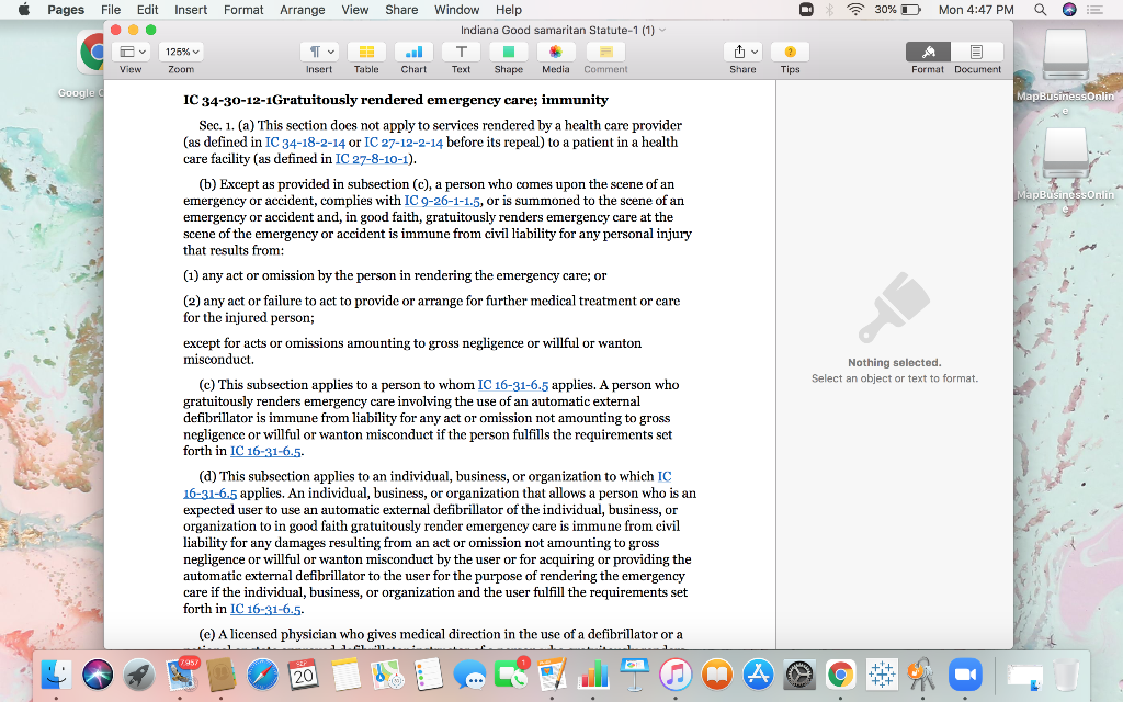 Meredith Grey an Emergency Room physician is on