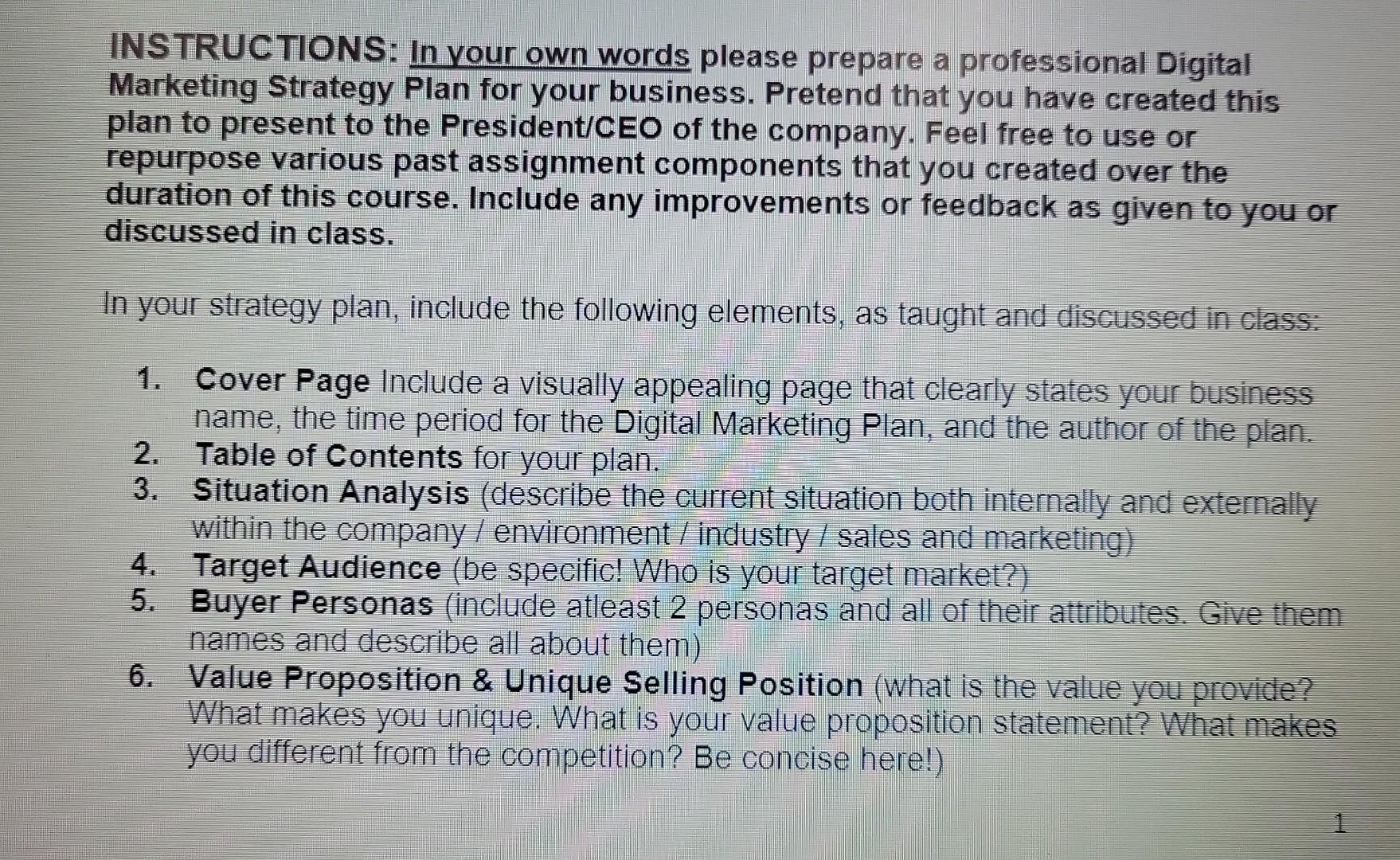 PURPOSE The purpose of this assignment is to