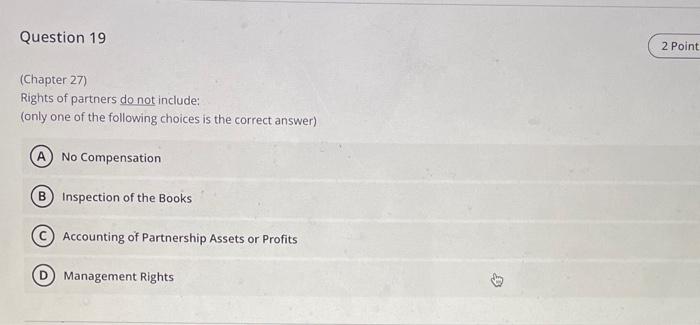 chaoter 27 is business law (Chapter 27) Rights of