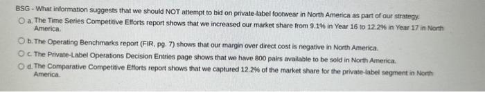 BSG - What information suggests that we should