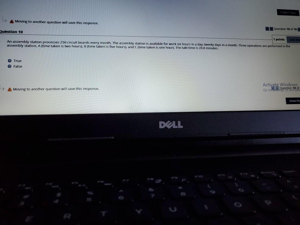 Question Moving to another question will save