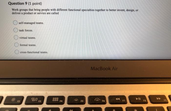 Question 1 (1 point) By definition, open systems