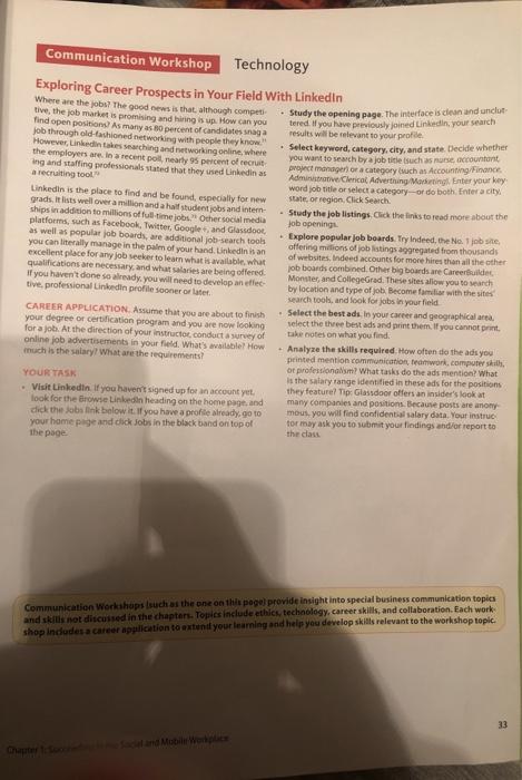 Communication Workshop Technology Exploring