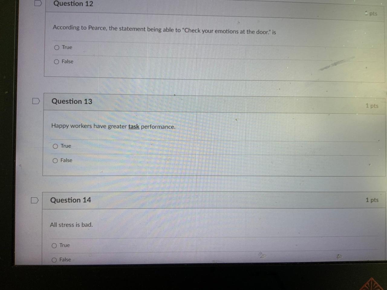 Question 12 e pts According to Pearce, the