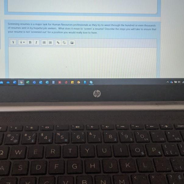 Screening resumes is a major task for Human