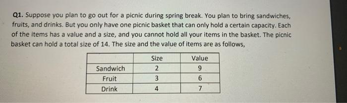 a - write the linear program b- can you bring one