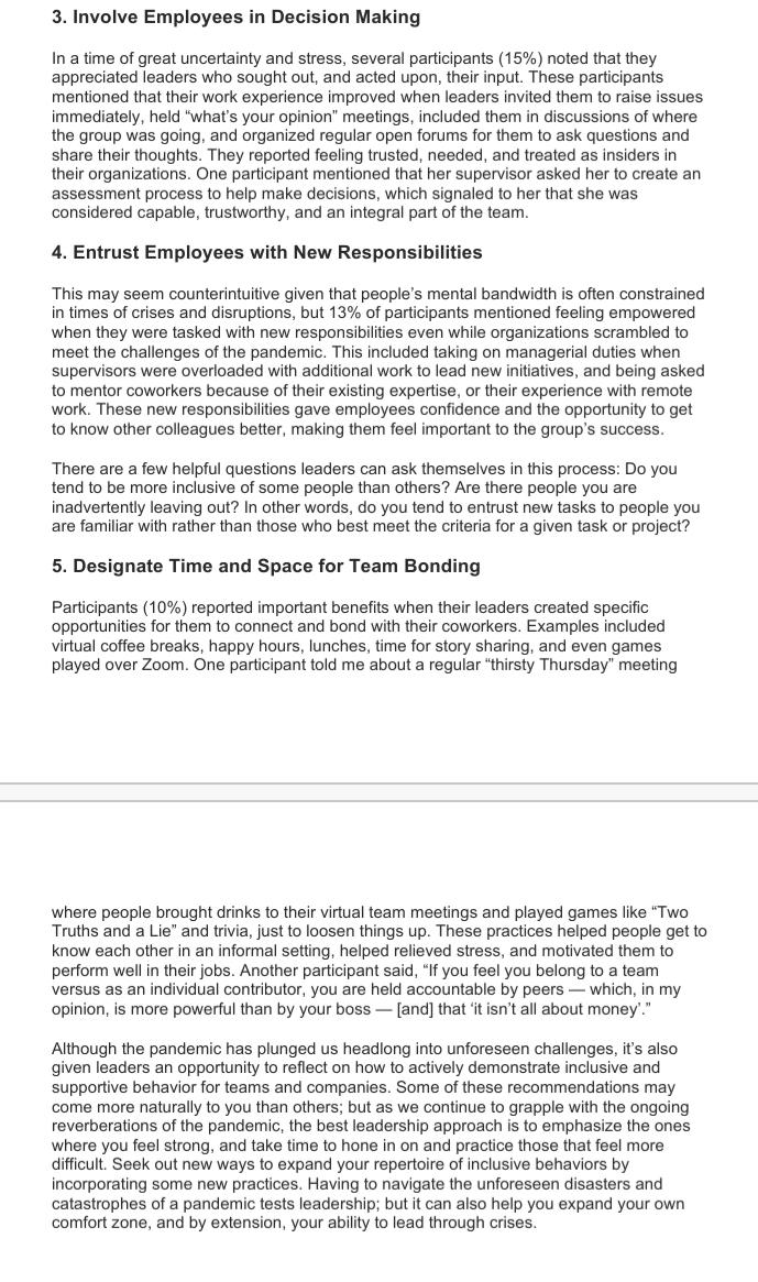 Please read the article below and answer the