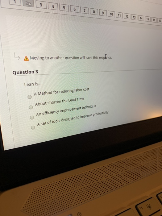 20 3 6 7 8 9 10 11 12 13 14 15 16 17 Moving to