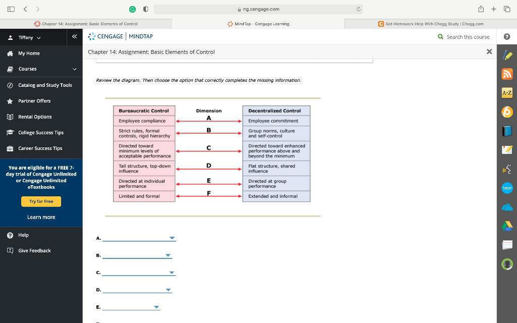 Choose whether each structural control dimension