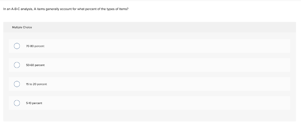 2. A two-bin system for inventory control