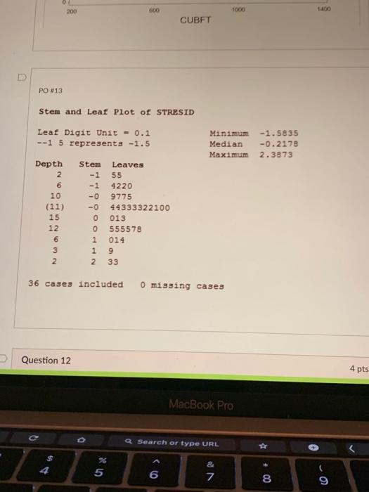 Question 14 4 pts Consistent with the first step