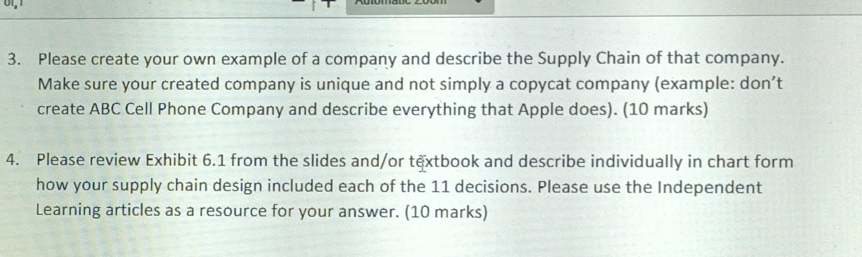 please answer 2nd question 3. Please create your