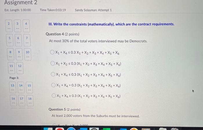 3 4 6 7 [Chapter 11] Linear Optimization Models