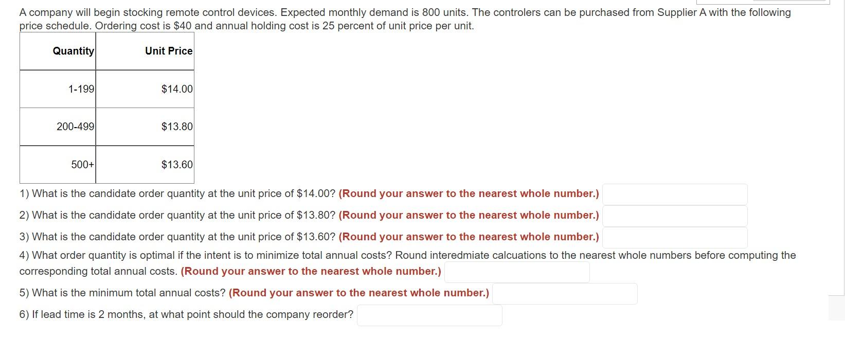 A company will begin stocking remote control