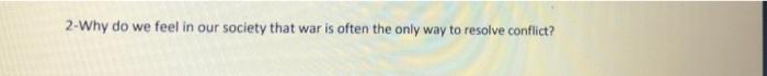 atleast 400 words please 2-Why do we feel in our