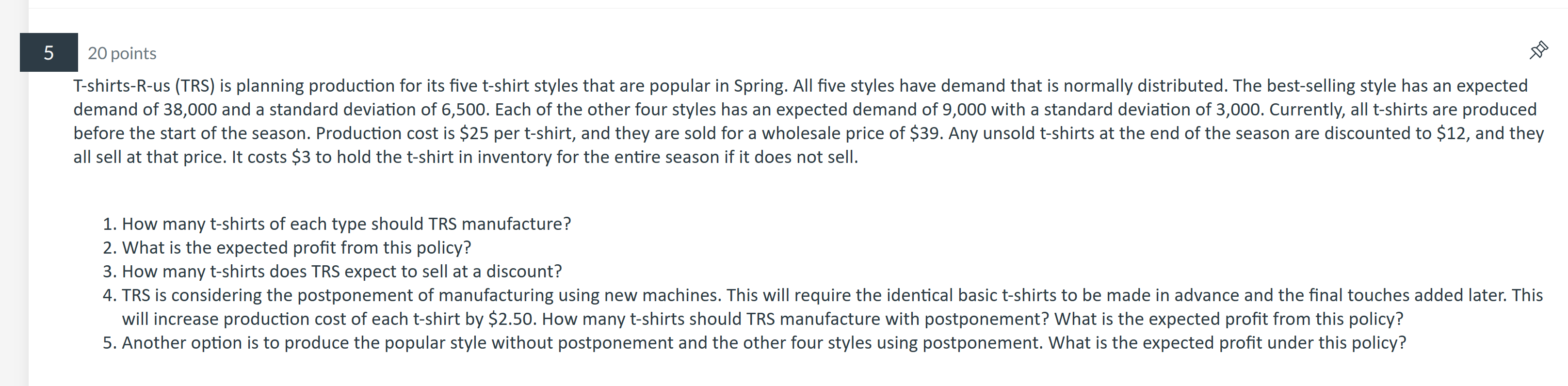 ***PLEASE USE EXCEL TO ANSWER THE QUESTION. CAN