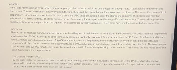 Please help with questions 1-7 on the case study