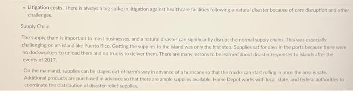 Please help with questions 1-6 on this case study