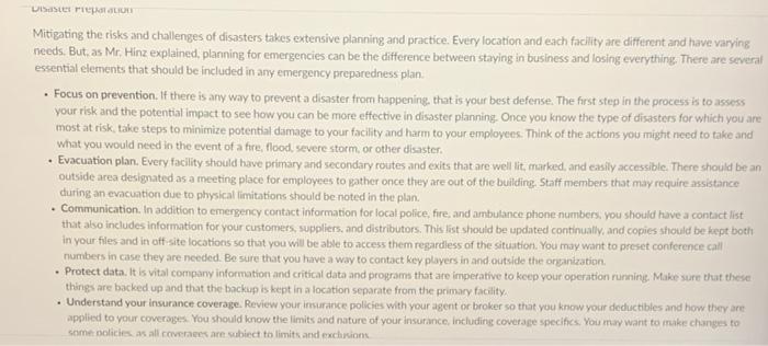 Please help with questions 1-6 on this case study