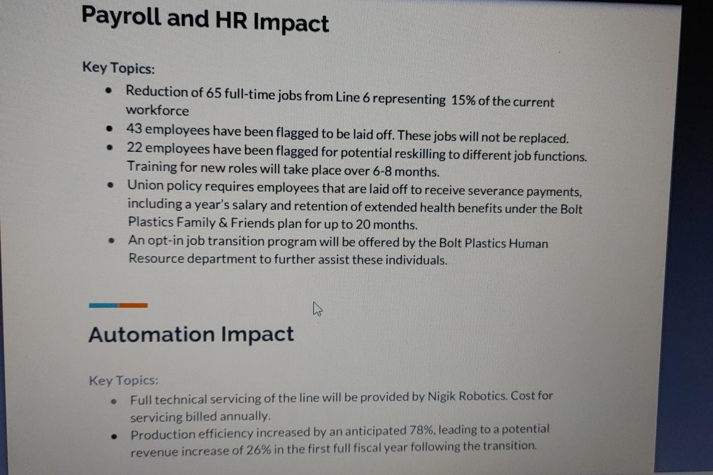 i have to draft a announcement email, points