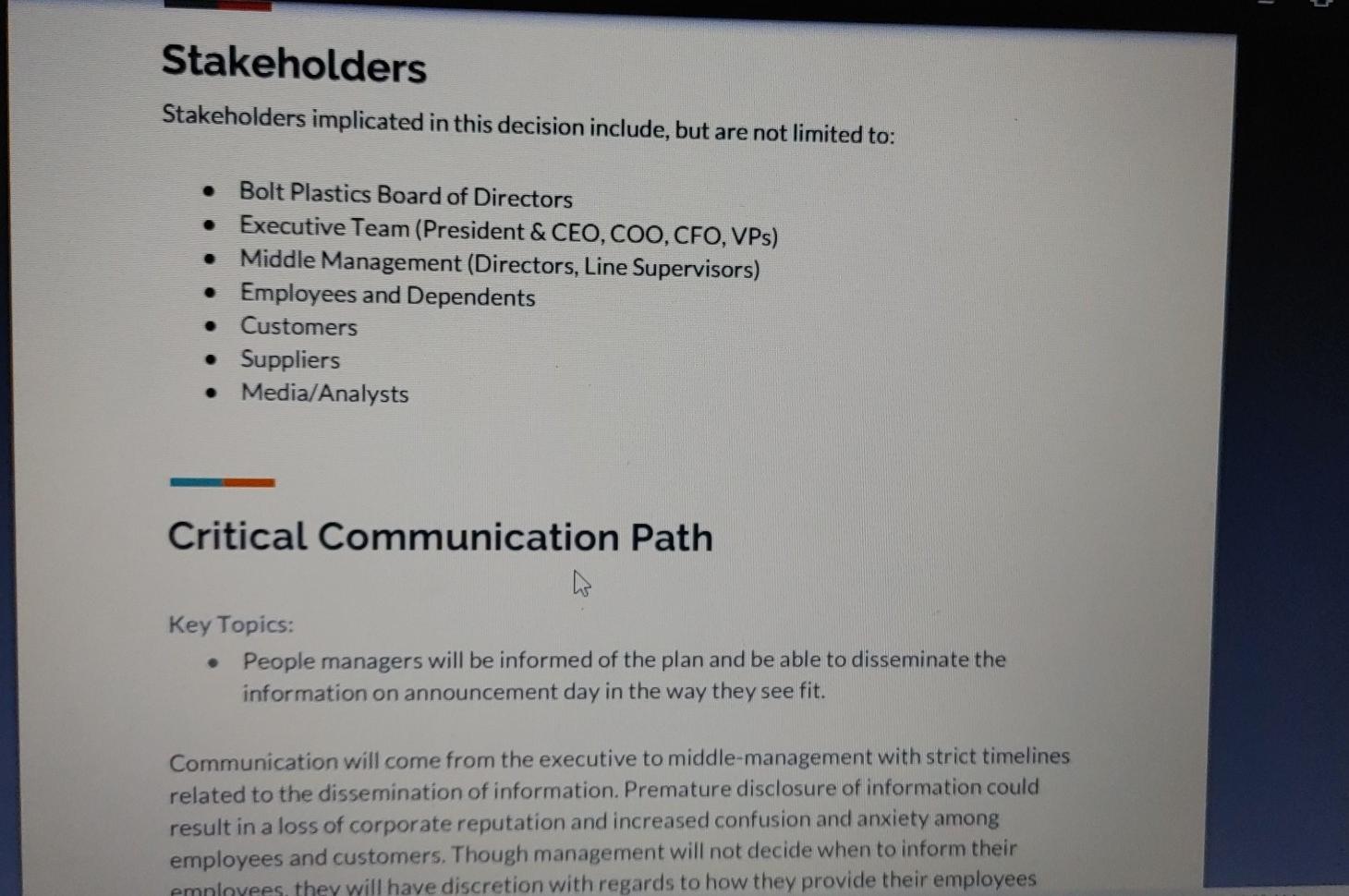 i have to draft a announcement email, points