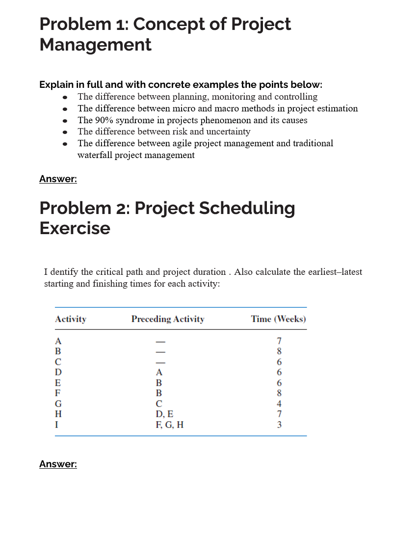Explain in full and with concrete examples the