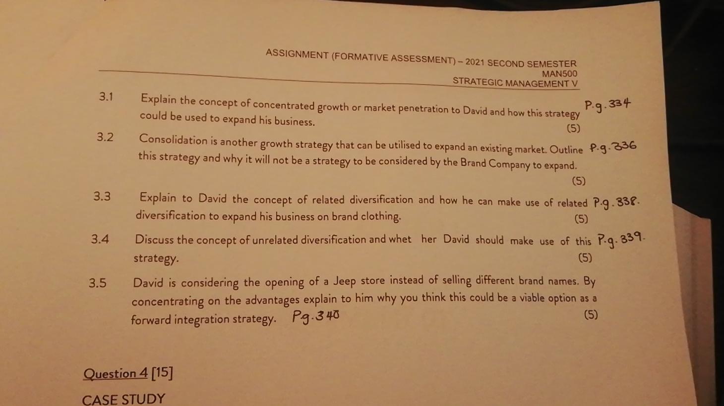 Please assist with Question 3 Question 3 [25]