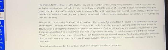 Please help with questions 1-7 on case study