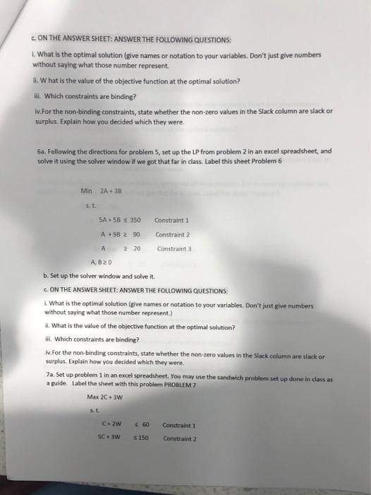 HW 4 BUS 190 Fall 2021 in-class sections You will