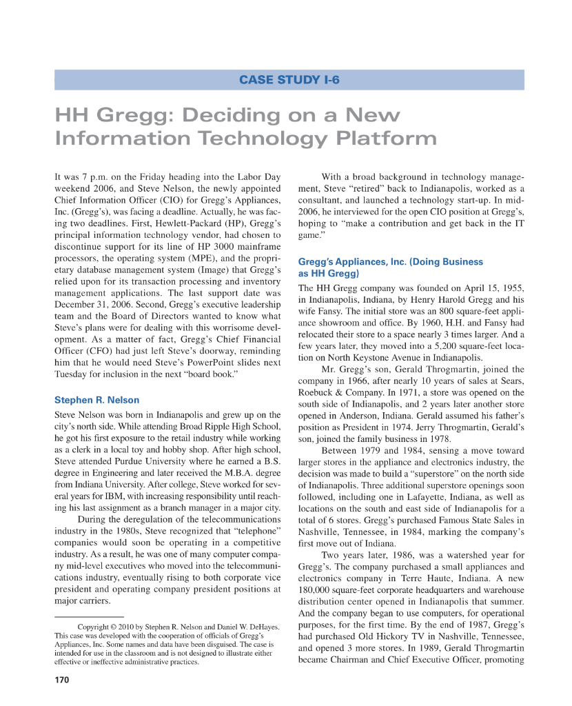 This project involves students analyzing a