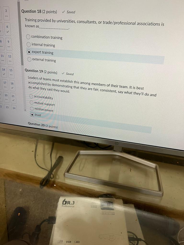 False Question 29 (2 points) Saved Leaders