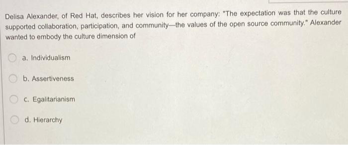 Delisa Alexander, of Red Hat, describes her