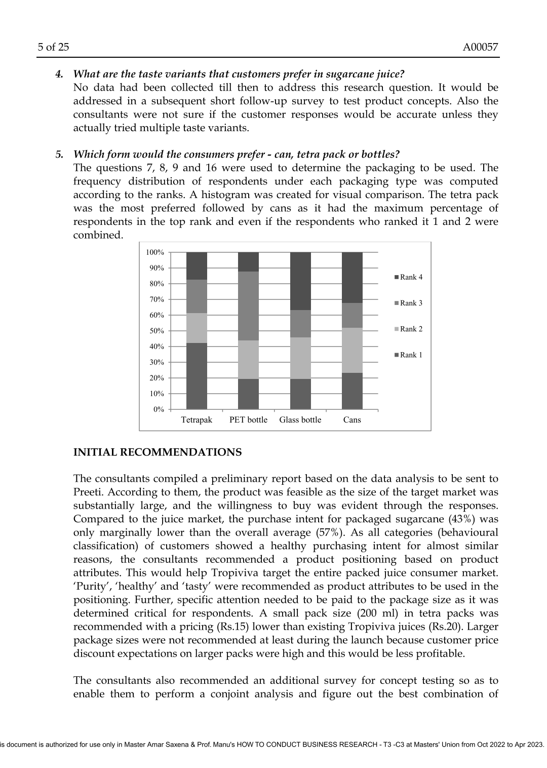 answer the above for the case here - 1. Why do
