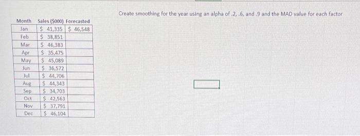 How do I do exponential smoothing? Create