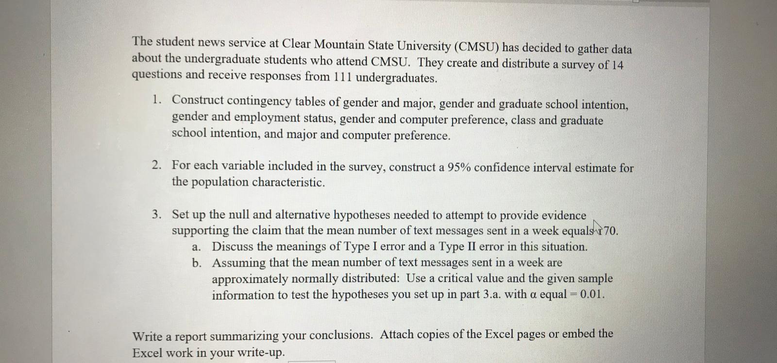 The student news service at Clear Mountain State