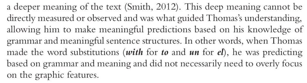 Please read the question: What does the learning