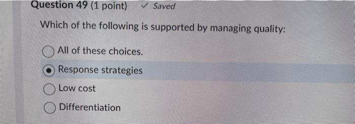 Which of the following is supported by managing