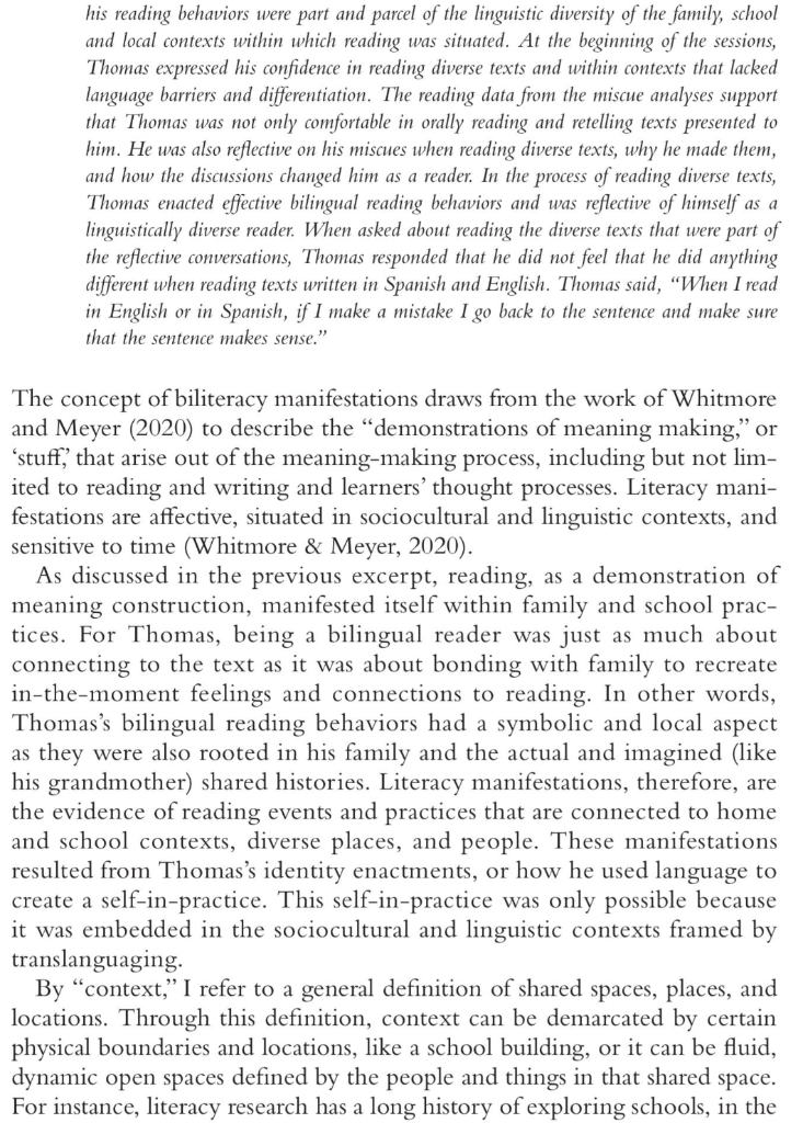 Please read the question: What does the learning