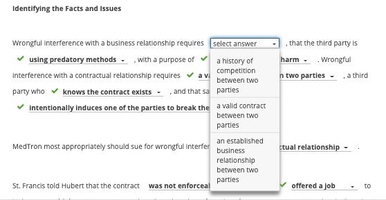 Identifying the Facts and issues that the third