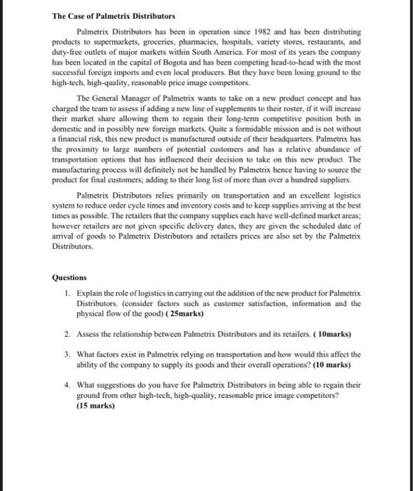 Your assignment should be word processed