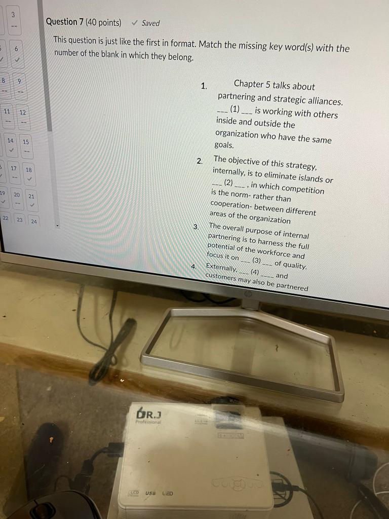 Question 1 ( 2 points) The relationship between