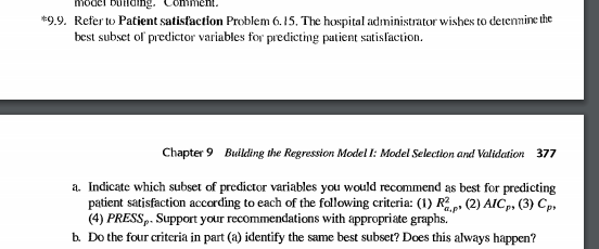 Need help!! PS: Problem 9a, b. Do only the