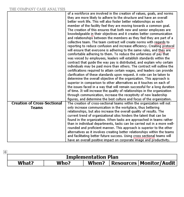 SAMPLE FORMAT OF A SIMILAR IVEY CASE ANALYSIS.