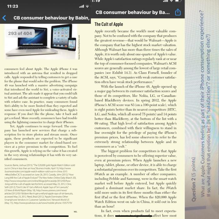 11:23 < CB consumer behaviour by Babin, 293 of