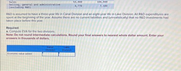 please answer both, the data is different for