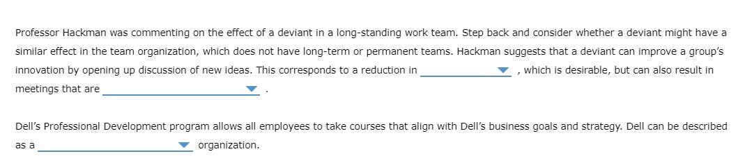 First Blank: 1. Learning 2. Virtual 3. Team First