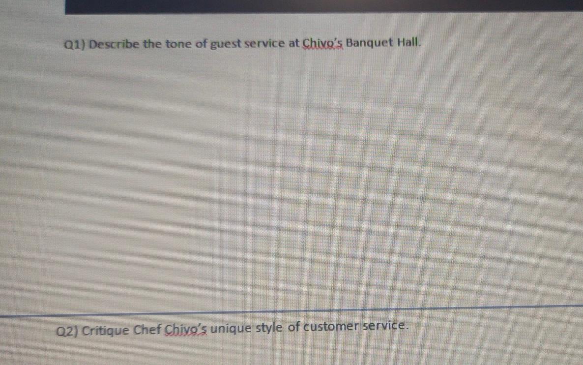 Chivo's Banquet Hall Chivo's Banquet Hall is a